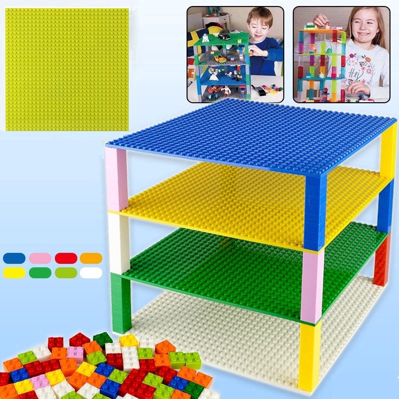 16X32 Dots Doublesided Base Building Blocks Baseplate DIY Compatible