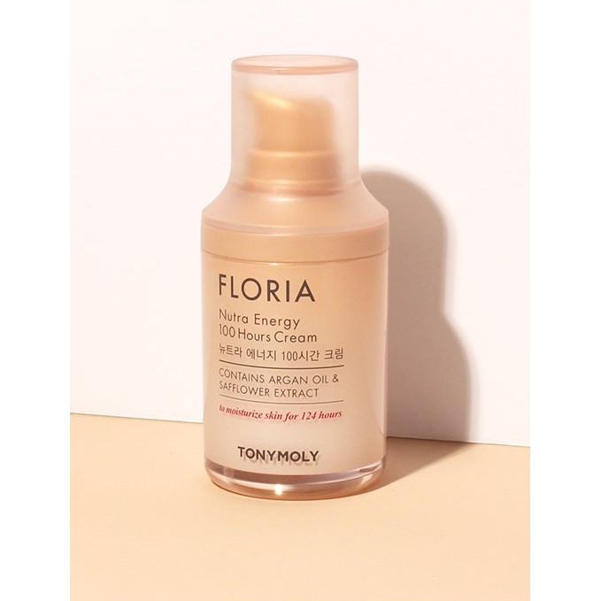 Tonymoly Floria Nutra Energy 100 Hours Cream 50ml / &quot;Contains Argan oil &amp;  Safflower Extract&quot; | Shopee Philippines