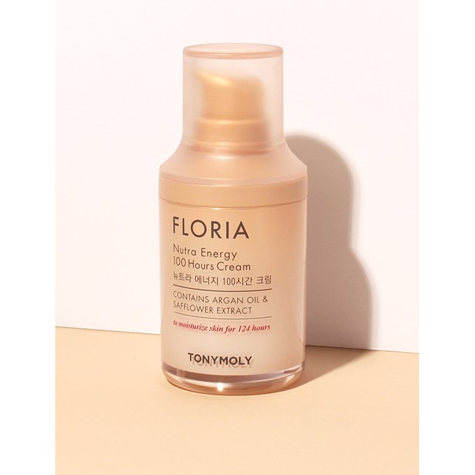 Tonymoly Floria Nutra Energy 100 Hours Cream 50ml / "Contains Argan oil &  Safflower Extract" | Shopee Philippines