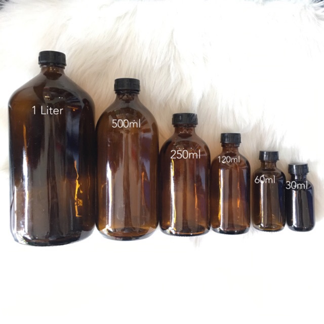 Download Amber Glass Bottles 1000ml 500ml 250ml Shopee Philippines