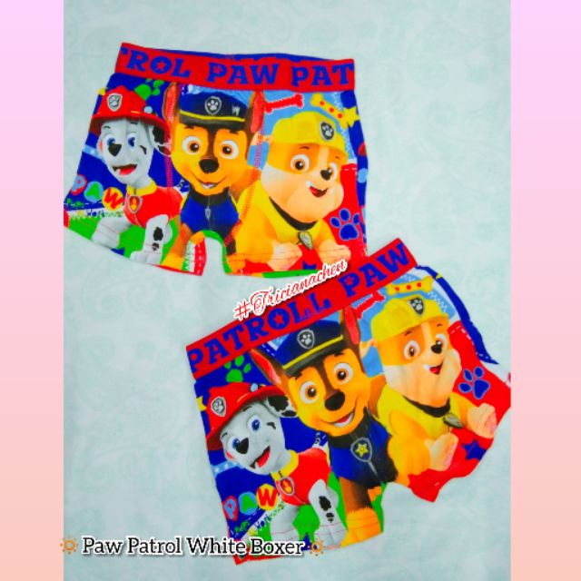 paw patrol boxer briefs