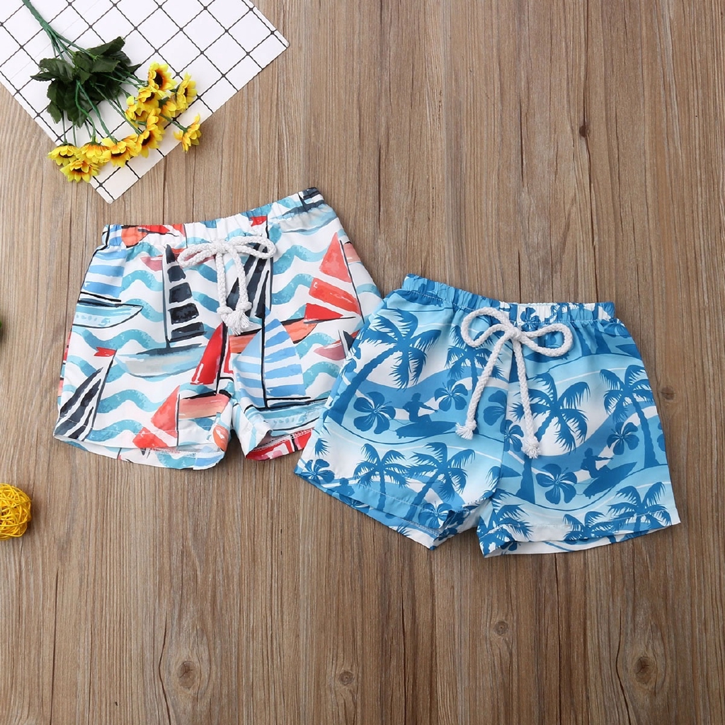 boys elastic waist shorts