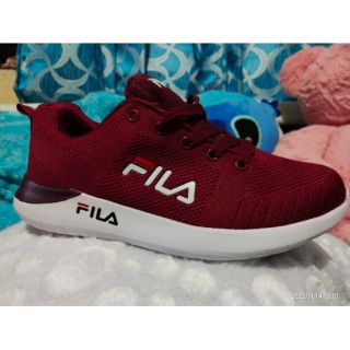 fila shoes maroon