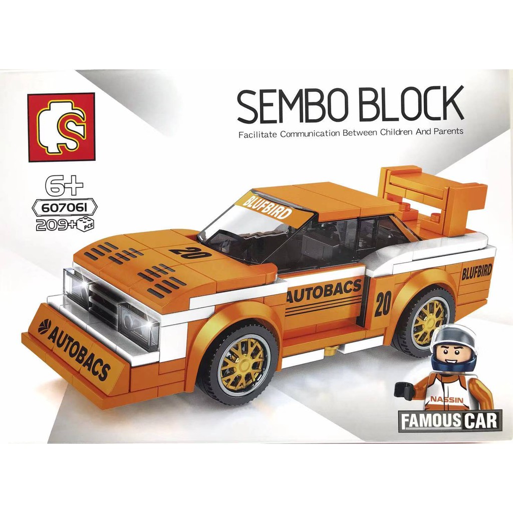 lego sembo block car