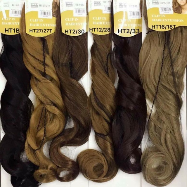 Cod Hair Extension Straight And Curly Shopee Philippines