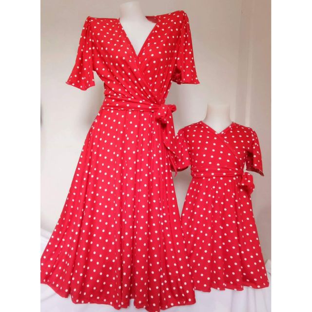 only polka dot dress