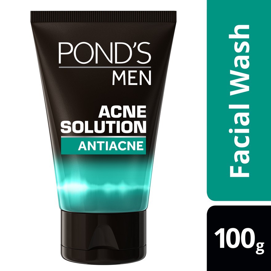 Ponds Men Facial Wash Acne Solution 100g Shopee Philippines