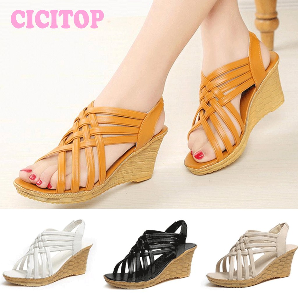 peep toe sandals