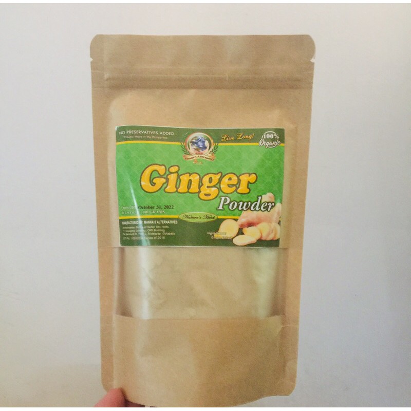 Pure Ginger Powder 100grams(Unsweetened) Shopee Philippines