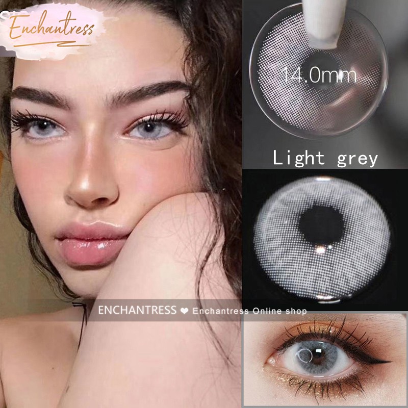 Enchantress] 2pcs AURORA Soft Colored Contact lens Yearly use  【w/Freebies】【W/O Solution】 CM19 | Shopee Philippines