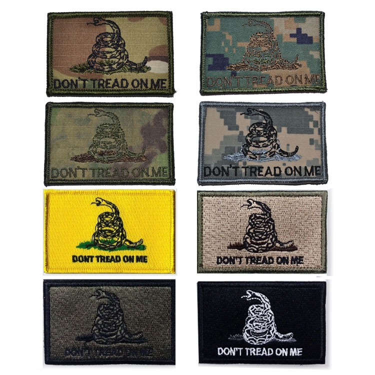 Military Fan Tactics Patch Velcro DIY Badge Ornament for Cloth Hat Bag