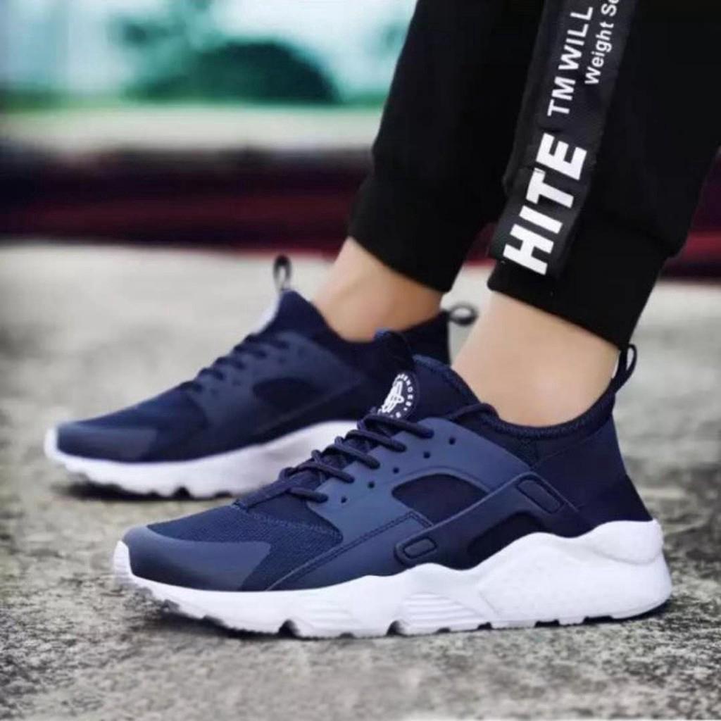 navy blue huaraches womens