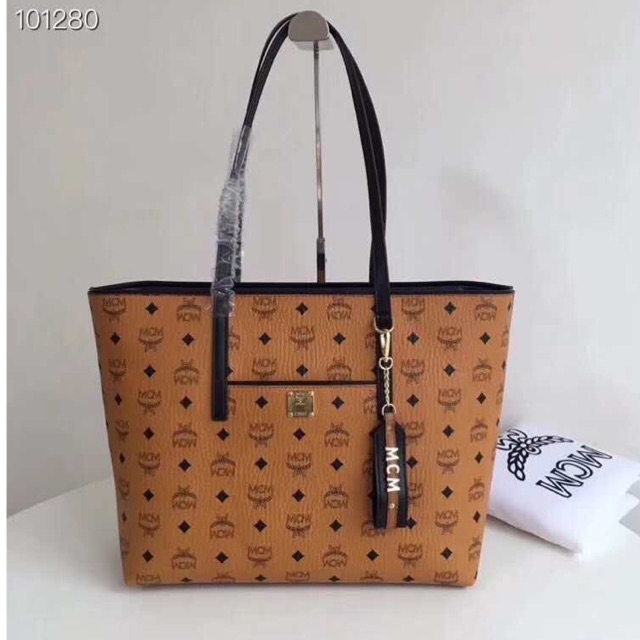 MCM FASHION SHOULDER BAG WITH CHAIN | Shopee Philippines