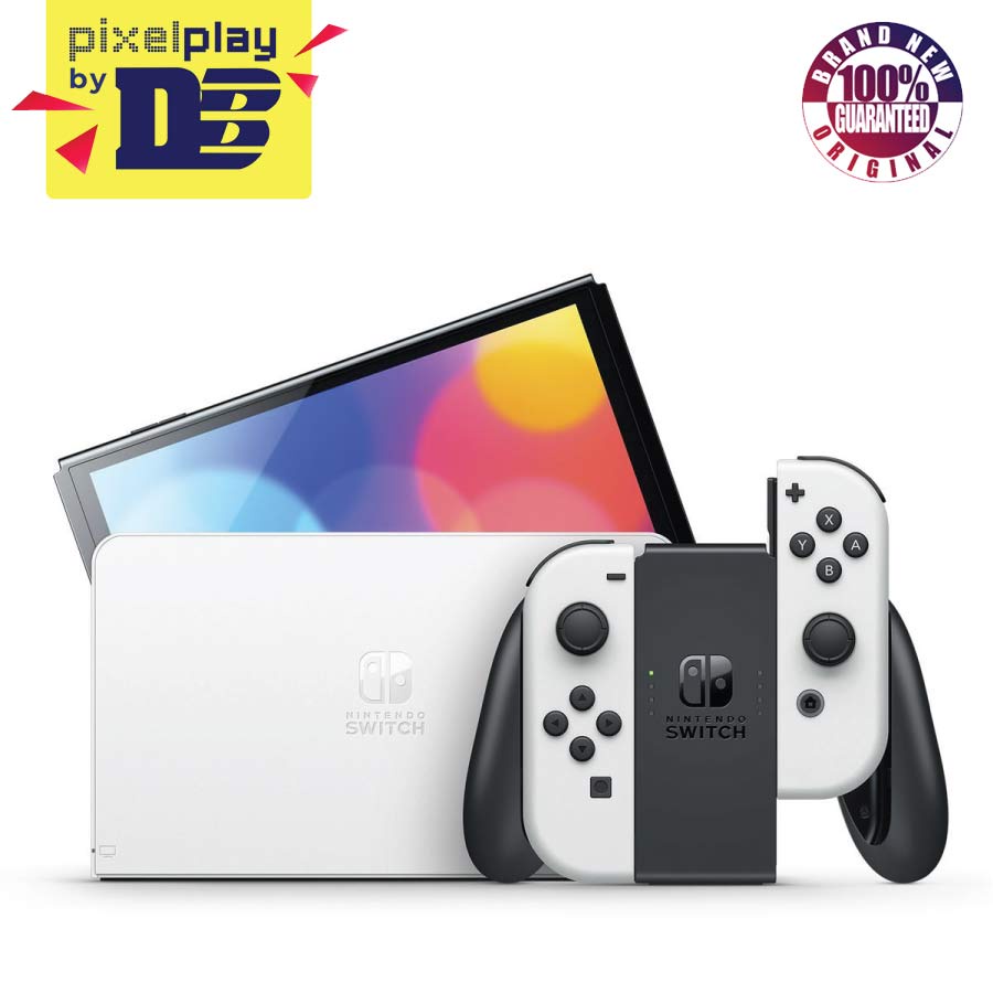 Nintendo Switch OLED Console With White Joycon (OLED Model) Shopee Philippines