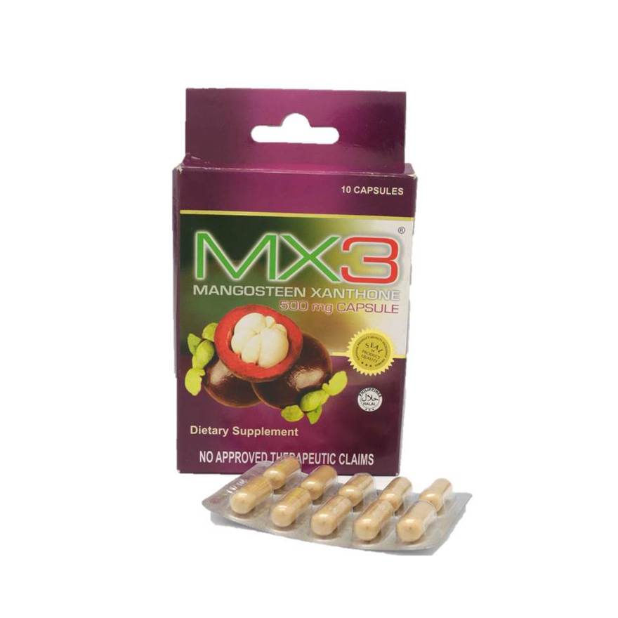 MX3 Food Supplement 500mg 10 Capsules Shopee Philippines