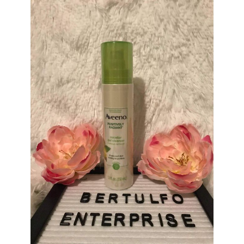 aveeno positively radiant gel cleanser