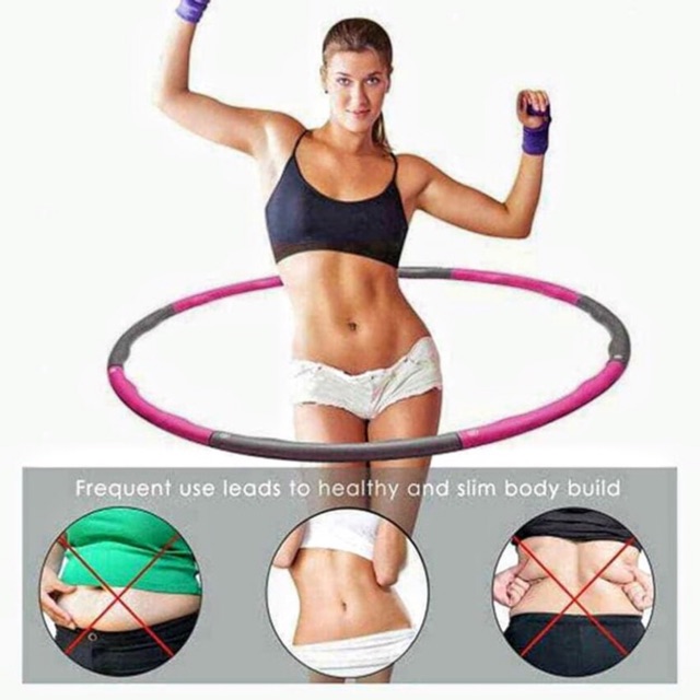 how to use a weighted hula hoop