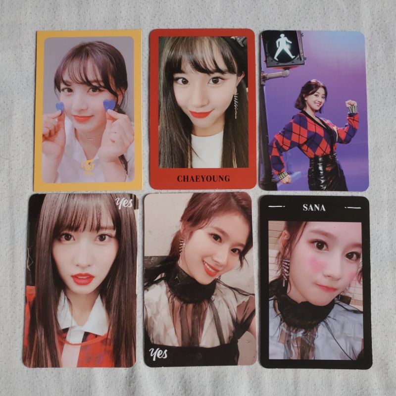 Twice Yes Or Yes Fancy Feel Special Likey Photocards Shopee Philippines