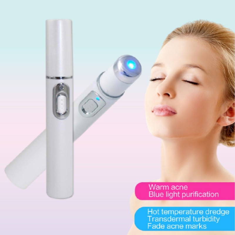 Blue Light Therapy Acne Laser Soft Scar Wrinkle Removal Treatment Skincare Device KD7910
