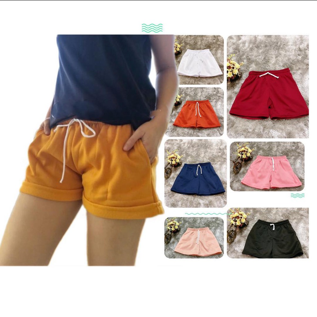 women's jogger shorts long