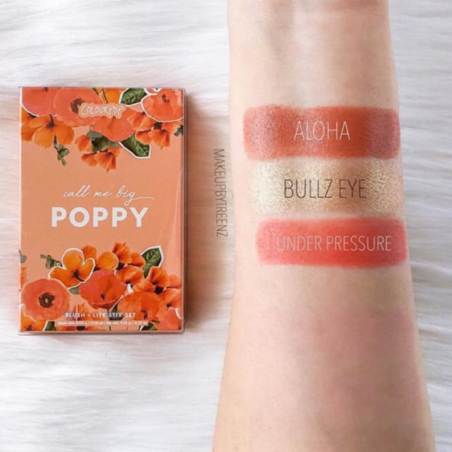 colourpop aloha blush stix