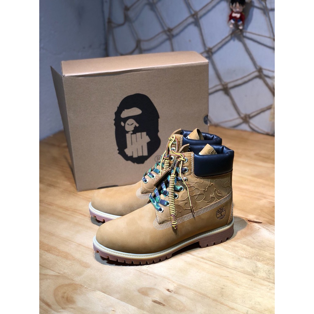 bape x timberland