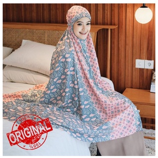 KATUN Original Adult Jumbo Cotton Latest Mega Mendung Motif Telekung