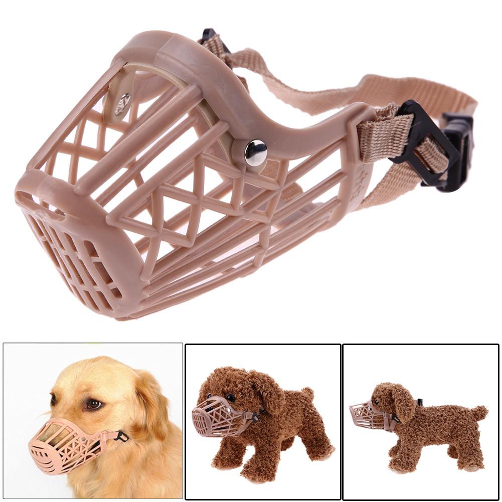 plastic dog muzzle