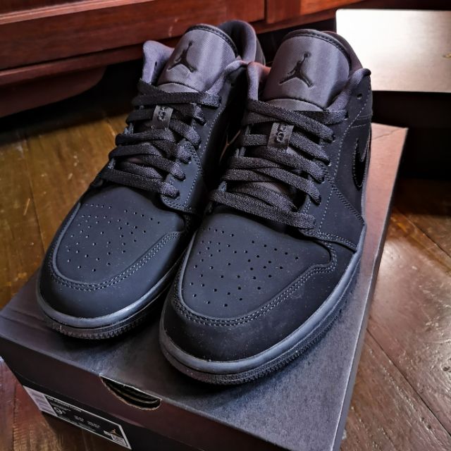 air jordan 1 low triple black