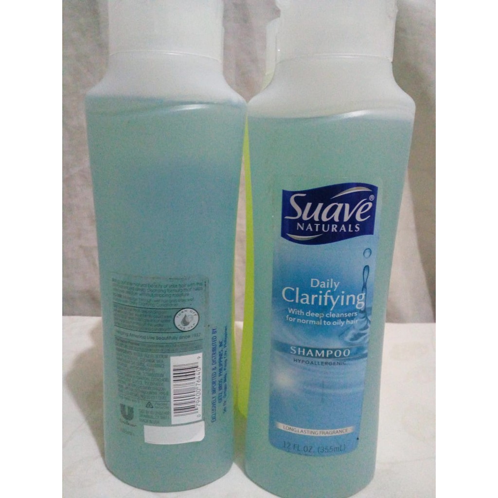 Original Suave Shampoo Essentials 355ml Cod Shopee Philippines