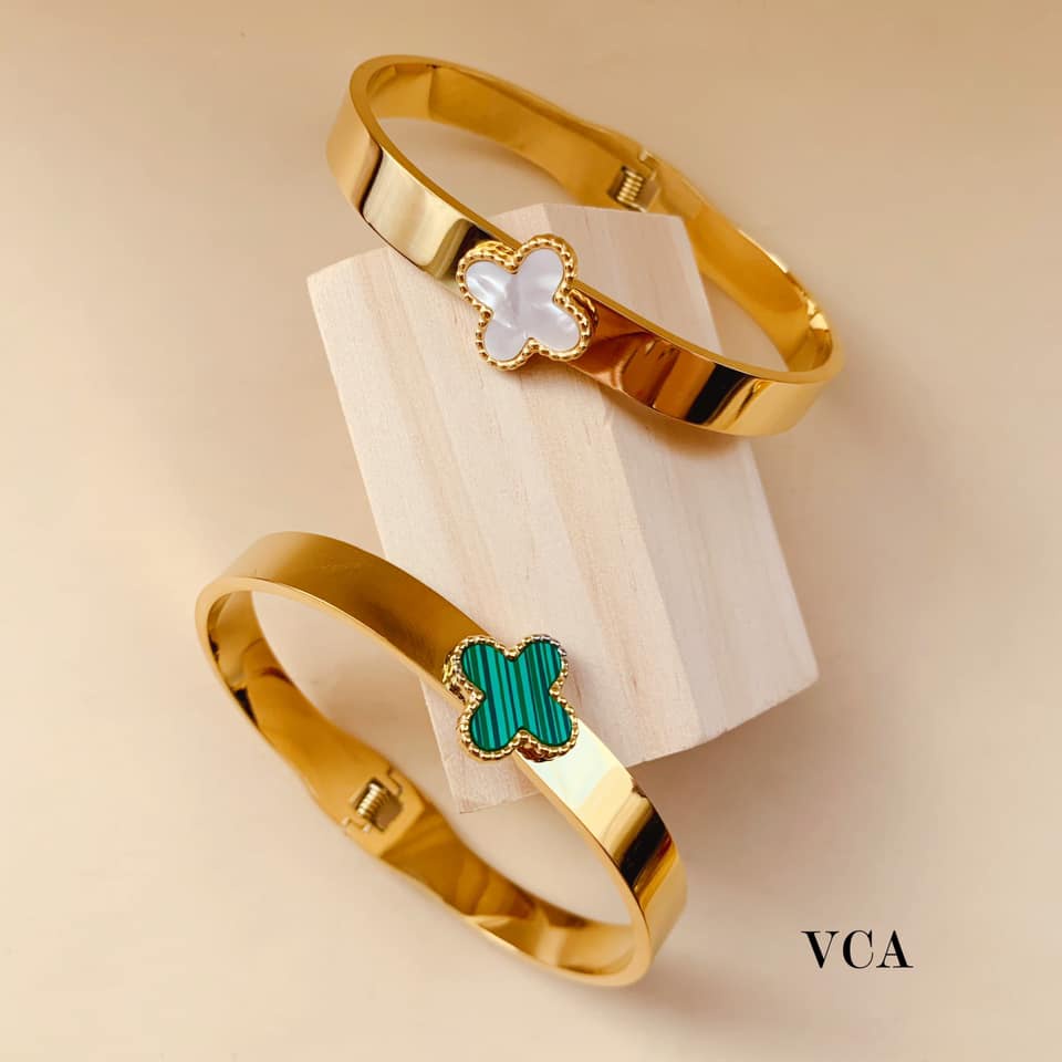 In Sweet j&j VCA Bangles for women's Unique Design 100% Stainless Steel ...