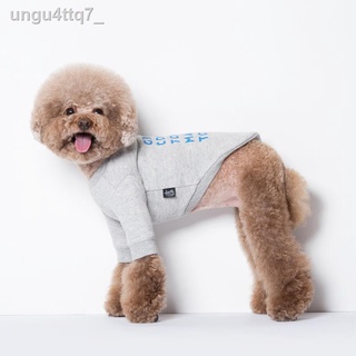 ✆Sniff Pet Dog Cat Autumn and Winter Clothes Teddy Corgi Bichon Frise Small Dog Letter Sports Casual