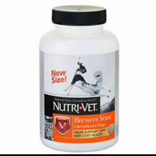 NUTRI VET BREWERS YEAST Chewables for Dog skin and Coat Health