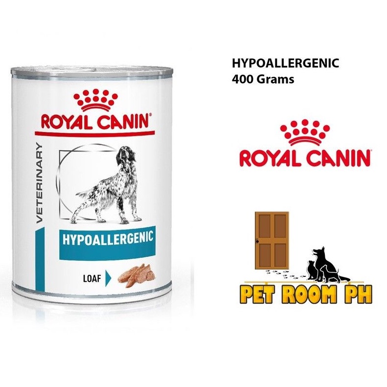 Royal Canin Hypoallergenic 400g Wet Dog Food Can | Shopee Philippines