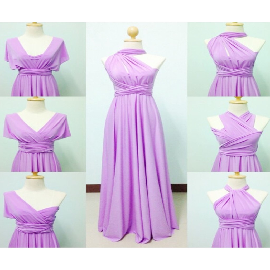 lavender infinity dress