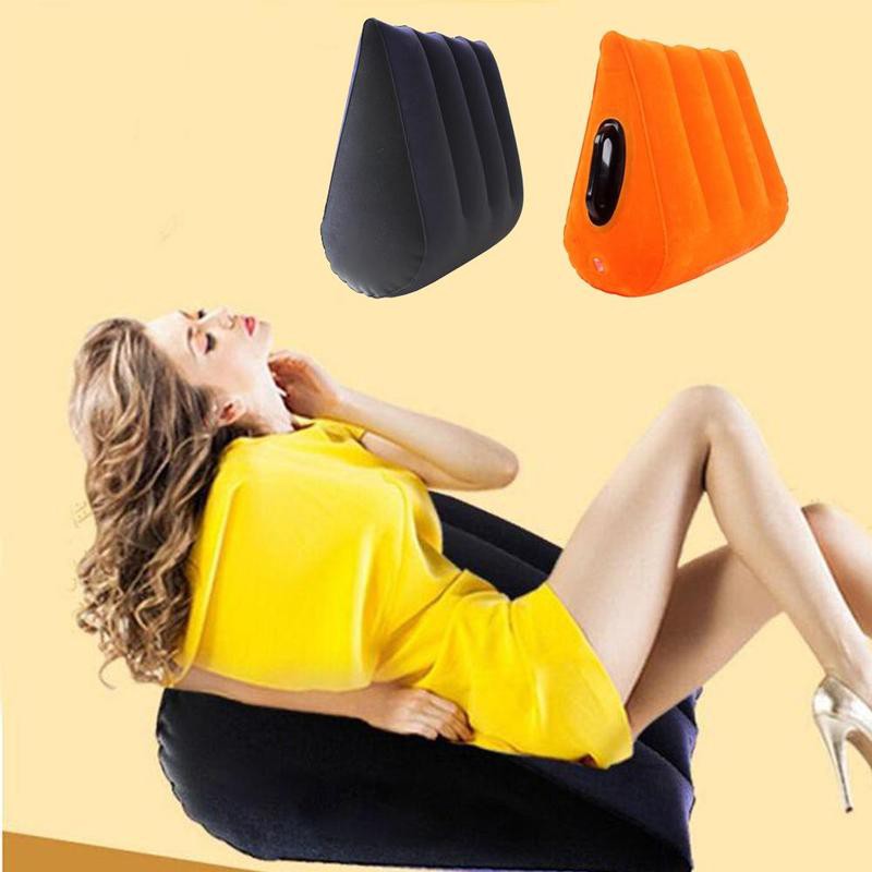 toughage inflatable pillow furniture magic triangle pillow C0G0 wedge
