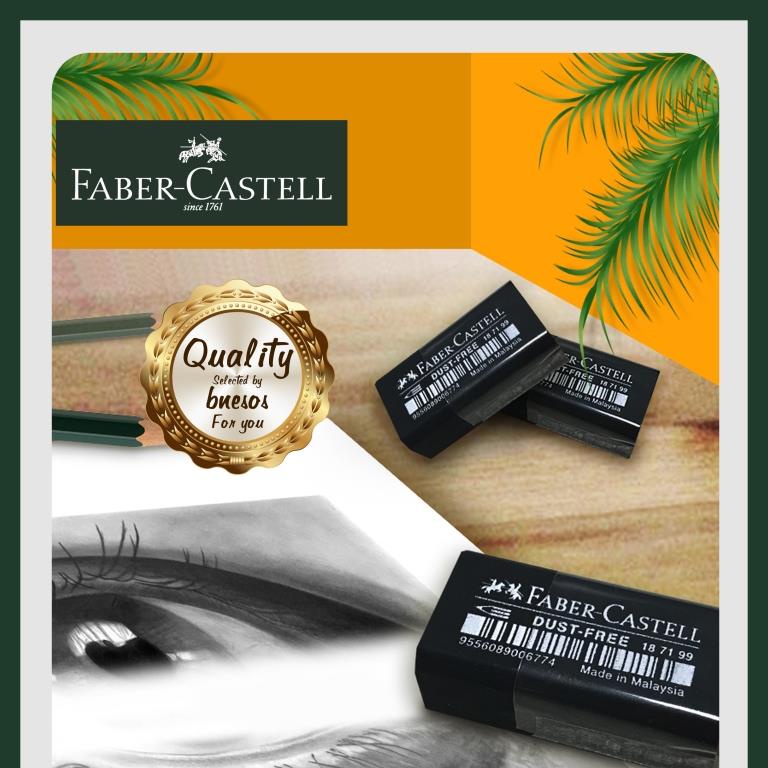 Bnesos Stationary School Supplies Faber Castell Black Dust Free Eraser ...