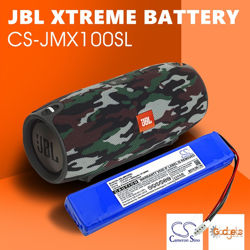 jbl xtreme 3 battery