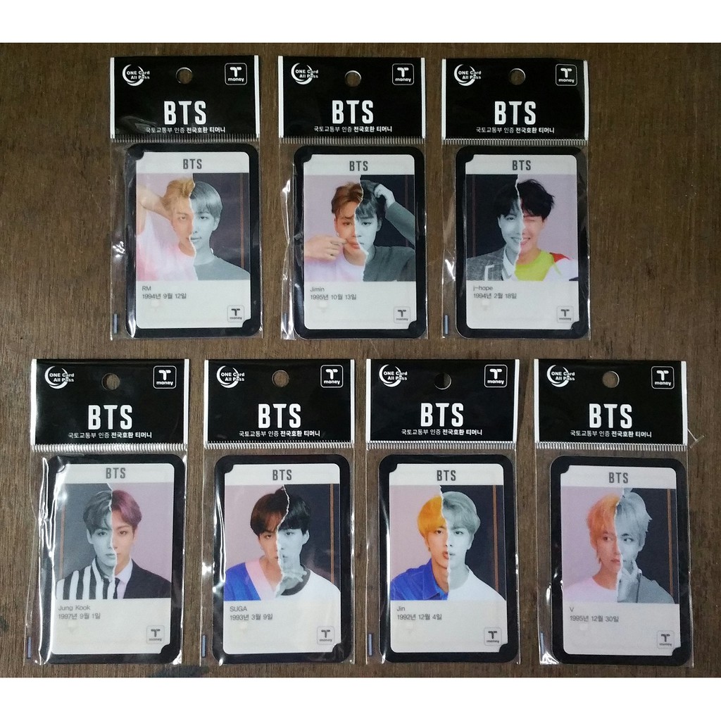 Bts T Money Card Limited Edition Shopee Philippines