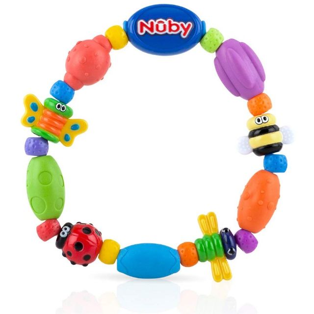 nuby vibrating wristband teether