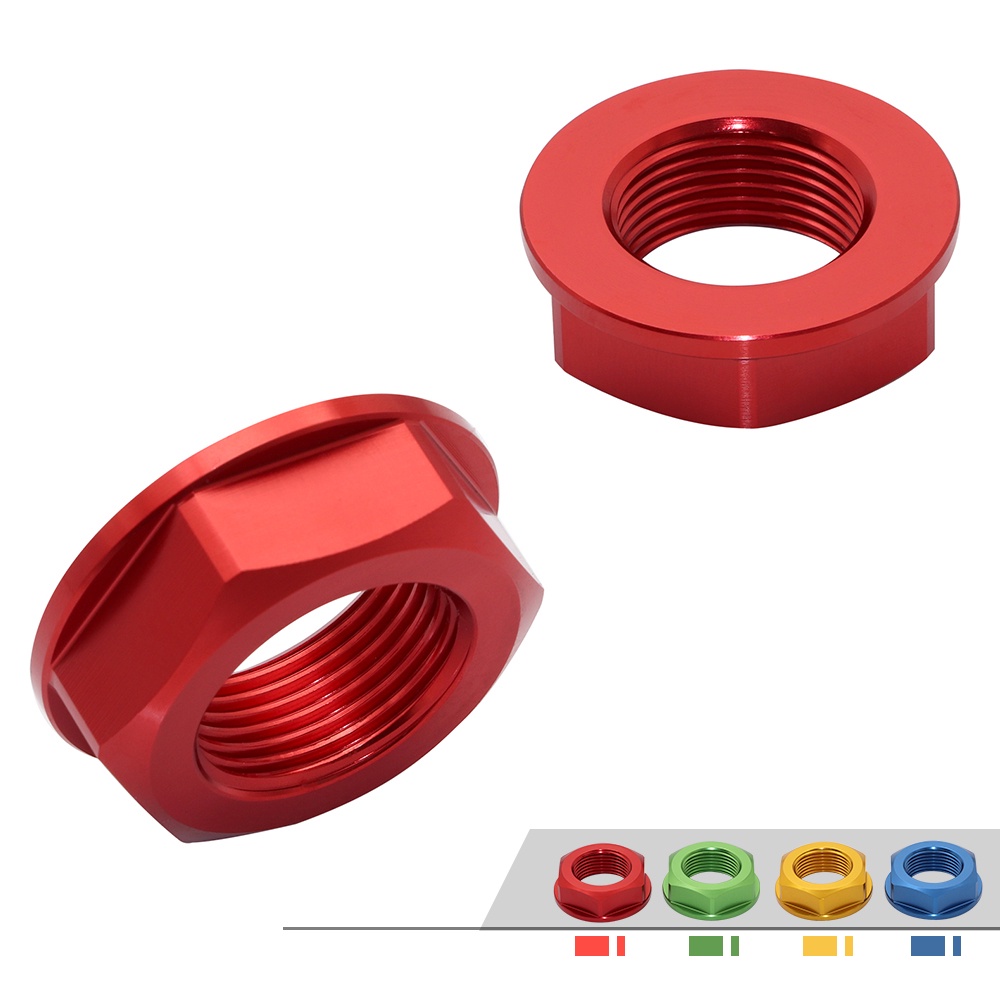 RfsMOTO/ Motorcycle Front Rear Wheel Axle Nut Screw Bolt For Honda