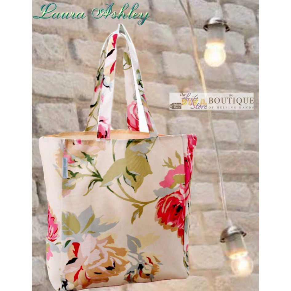 laura ashley tote bag