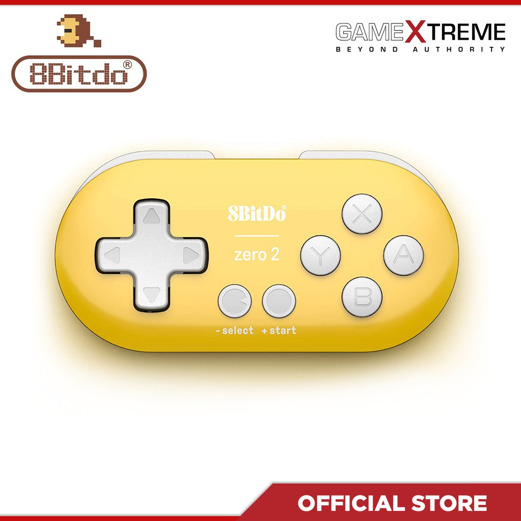 8bitdo Zero 2 Bluetooth Gamepad Yellow Edition Shopee Philippines