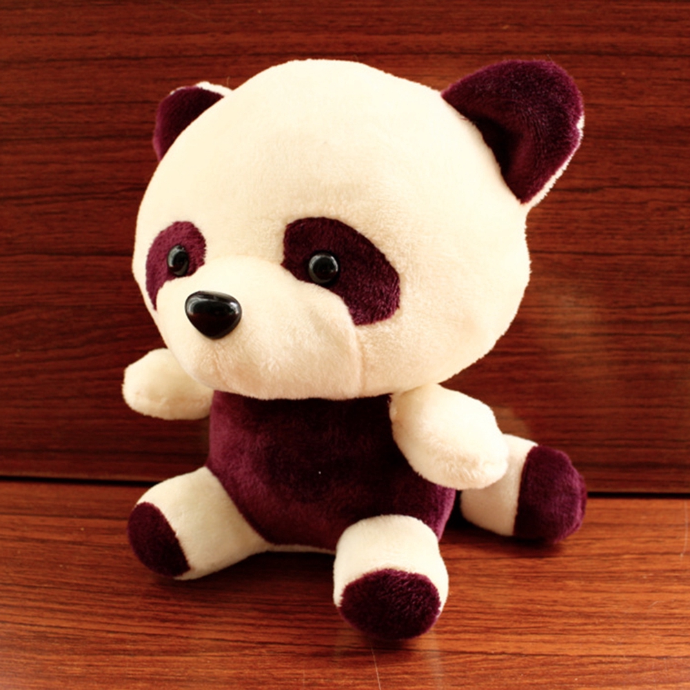 Stuffed Animal Panda Doll Hug Colorful LED Flash Light Plush Toy Kids Gift Panda 