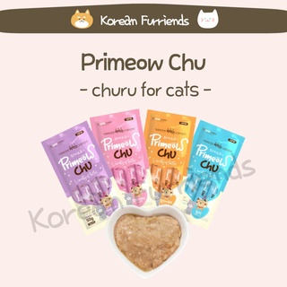 Primeow Chu Korean Cat Churu like Ciao Inaba Cat treats wet treats