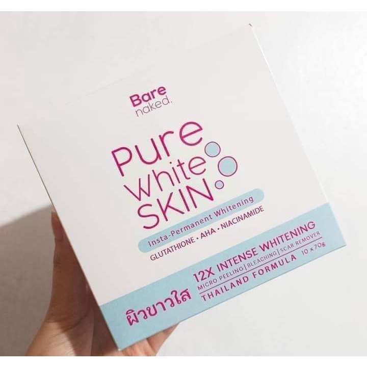 Bare Naked Pure White Skin Soap Shopee Philippines