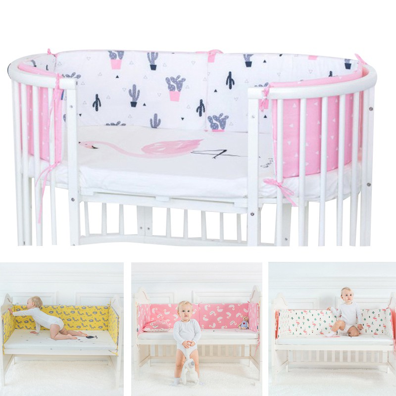 Baby Infant Bed Bumper Kids Crib Side Cushion Vt0820 Shopee