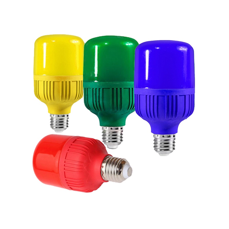 Green Blue Yellow Red High Power LED Bulb Lamp E27 220V 5W 10W 15W 20W