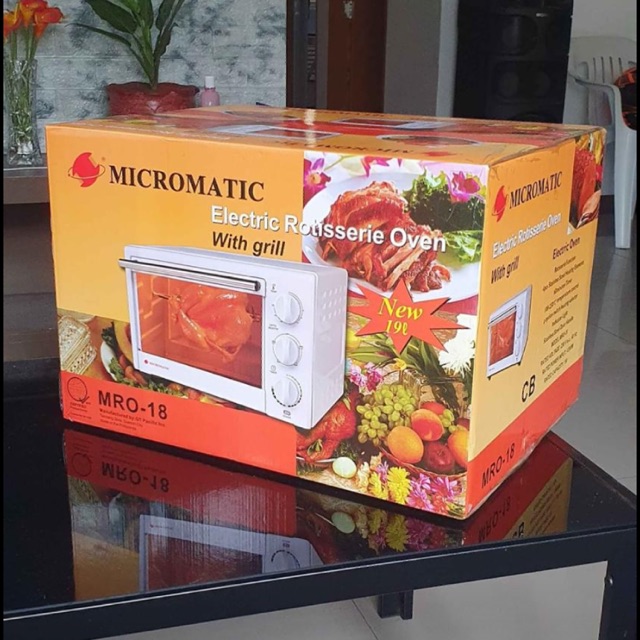 MICROMATIC Electric Rotisserie Oven Shopee Philippines