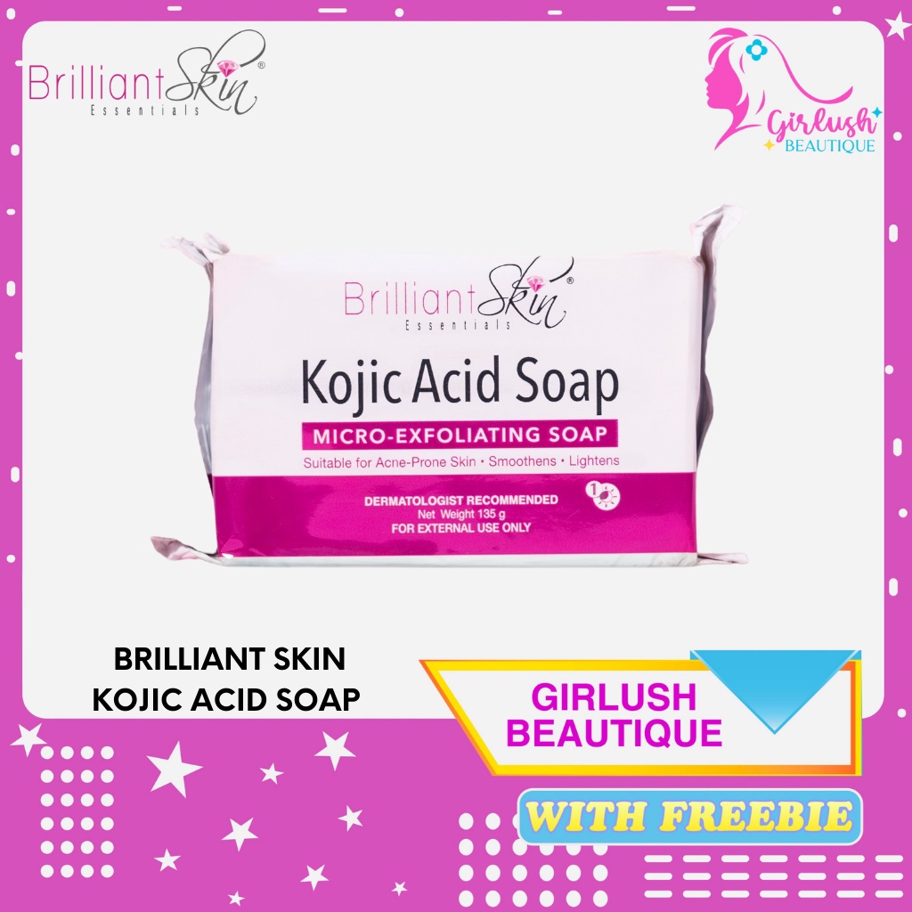 Brilliant Skin Kojic Acid Soap 135g | Shopee Philippines